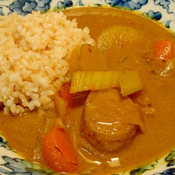 さつま芋の豆乳入りカレー